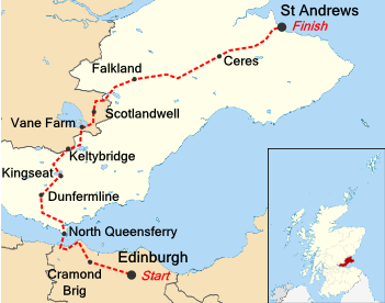 St Andrew's Way Route